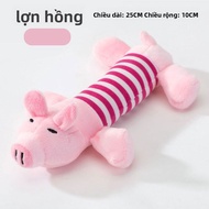 hipidog | Đồ chơi chó bằng vải bông phát âm chống mòn răng thú cưng giải trí cho chó Golden Retrieve