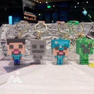 [Pixel Art Keychain] Keychain Game-Themed Pixel Art Mining Crafts