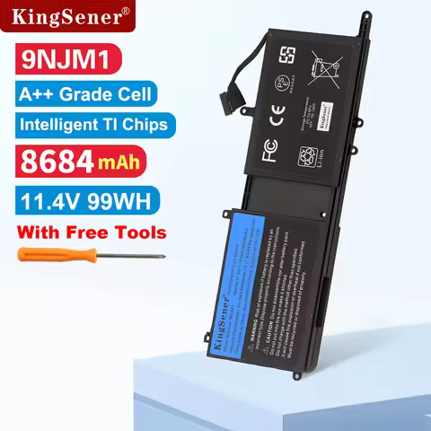 KingSener 9NJM1 8684mAh Laptop Battery For DELL Alienware 15 R3 R4 17 R4 R5 Series P31E P69F 44T2R H