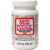 Plaid Mod Podge Mega Glitter - Hologram, 8 oz. CS17294
