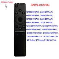 New Bluetooth Voice Remote Control BN59-01298G for Samsung Smart TV Fit for QA55Q6 QA55Q7 QA55Q8FNAW
