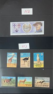 熊貓嘜郵票（112-120）