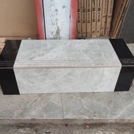 granit tangga kombinasi hitam uk 30x80 &amp; 20x80