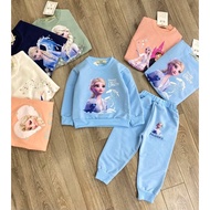 Frozen Kid Set / Sweatshirt Kidswear  / HM ispired Baju Budak