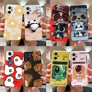 For OPPO A96 A 96 2022 Cover CPH2333 Case Cute Panda Soft Silicone TPU Shockproof Phone Cover OppoA9