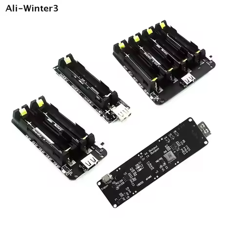 18650 Battery Holder With Single Compartment Support USB 5V/2A 3V/1A V3 Battery Shield Battery Charg