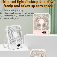 Mini Portable Slim Fan Desktop Small Fan Usb Charging Variable Speed Portable Mini Fan