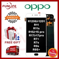 Oppo R1206/r1201/R11R11s/R15/r15 pro/R17/r17pro/R7s/R9s/R9S+  Lcd Touch Screen Digitizer Replacement