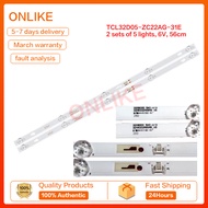 The Xiaomi L32M5-EC light bar is applicable to TCL 32D05-ZC22AG-31E, 32HR332M05AD, and 4C. Xiaomi 32