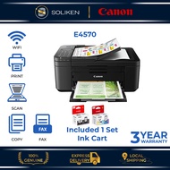 Canon E4570 Wifi Printer Print Scan Copy Wireless ADF All-In-One Inkjet Printer Canon E470 Wifi Prin