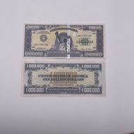 cod 1000 pcs One Million Dollars US Serial Statue of Liberty Banknotes with One Set Certificate In B