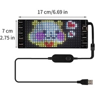 LED RUNNING TEXT KACA MOBIL CUSTOM  SIAP PAKAI LED STROBO  5V CONTROL APK BLUETOOTH AKSESOBOX MATRIK