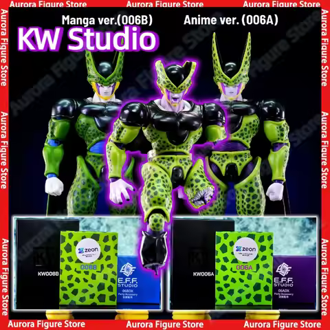 In Stock KW Studio KW006ADX KW006BDX Dragon Ball Z SHF Green Monster Mask Perfect Cell Anime Action