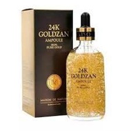 1 Box ; 24K Goldzan Ampoule 99.9% Pure Gold 100 ml. In Korea