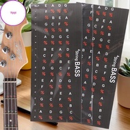 yiyi 1PC Beginner Musical Scale Frets Note Decal Guitar Scales Stickers Fretboard Sticker Guitar Not