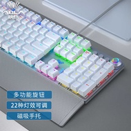 AU L/Tarantula F 2 0 8 Green Axis Mechanical Keyboard Backlight Effect Hand Rest Game Black Tea