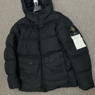 促銷品 Stone Island 男款 連帽羽絨#S M L XL 黑色