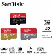 SanDisk Ultra Extreme Extreme PRO 256GB MicroSDXC UHS-I A1 A2 V30 Memory Card Combo | for Smartphone