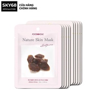 Combo 10 Mặt Nạ Nhân Sâm Săn Chắc Da Giảm Thâm Nám Foodaholic Nature Skin Mask 23gx10 - Red Ginseng
