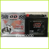 ◙ ¤ OD BATTERY 12N9-BS (Maintenance Free) FOR BARAKO