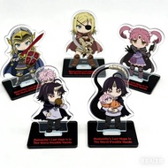 Standee Anime Clevatess mica chibi model Alicia Clen Naie character study desk decoration, very beau