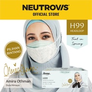 Himaya H99 Hijab Premium Face Respirator - Teal in Spring (HIMAYA)