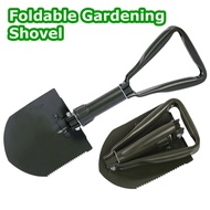 Garden Spade Foldable Shovel - Gardening Tools (0NLY LARGE SIZE AVAILABLE AND POUCH IN BLACK))
