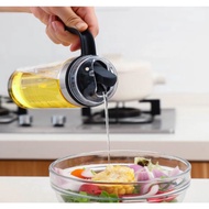 Stainless steel borosilicate glass oil dispenser, oil bottle, oil jug, bottle minyak, oil dispenser