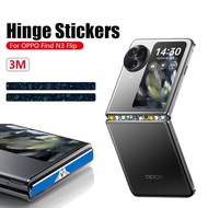 OPPO Find N3 Flip Cartoon 3M Sticker Hinge Cover For OPPO Find N3 Flip Center Shaft Sticker