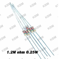 Resistor 1M ohm 0.25W 0.5W 1W 1.2M 0.25W 1.5M 0.5W 0.25W 0.125W 1W 1.8M 0.25W 0.5W 1W