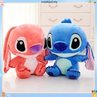 40-100cm Anak Patung Lilo & Stitch Terbesar Angel Stuffed Toys Plush Toy Doll Gifts