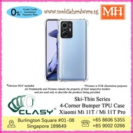 [Authentic] CLASY Ski-Thin Series 4-Corner Bumper TPU Case For Xiaomi Mi 11T / Mi 11T Pro MH