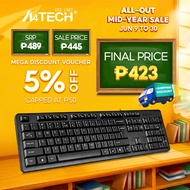 A4Tech KK-3 Wired Keyboard Black USB