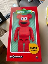 Elmo 芝麻街 舊版 400% bearbrick