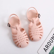 New Girls Summer Sandals Baby Girls Cave Hole Cute Princess Candy Shoes Non-slip Roman Sandals Breat