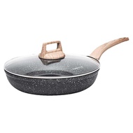 CAROTE|TitaniumNon-StickMaifanStoneFryPanforSteakandOmeletteElectromagneticStoveCompatibleDJ11126@