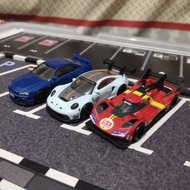 Hotwheels Ferrari 499p Porsche 911 GT3 Circuit Legends Nissan Skyline R34 Timeless Icons