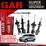 SET ORIGINAL GAB ABSORBER DEPAN/FRONT ABSORBER / REAR ABSORBER AVANZA 1.3/1.5 (F652/653) 2012-2020