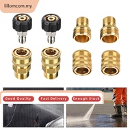 LOMC◇Pressure Washer Quick Disconnect Kit  for M22 Swivel to 3/8'' Quick Connect Adapter