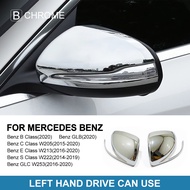 สำหรับ Mercedes-Benz B C E คลาส GLB GLC W205 W222 W213 W253 Airspeed รถยนต์ผ้าคลุมกระจกมองหลังรถยนต์