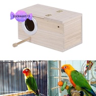 ROCKWAIN11 Cage Nest Lovebirds Finch  Budgie Nesting House
