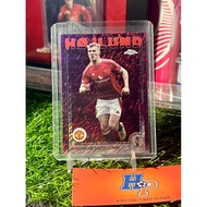 Rasmus Hojlund Purple Topps Finest UCL 2024/25 Football Card