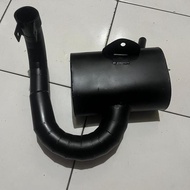 Vespa exhaust, custom exhaust, Vespa px excel super sprint