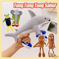 Plush Toy Tung Tung Tung Sahur 47cm Soft Stuffed Animal Toy Birthday Plushie Doll