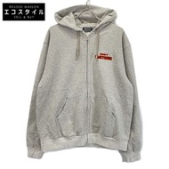 Hysteric Glamour Gray 02243CF02 重磅 Hysteric 運動拉鍊連帽衫 XL [二手]
