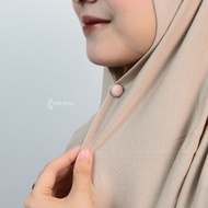 Kalova - Magnet Pin Circle Type (Anti-Slip Magnetic Hijab Pin)