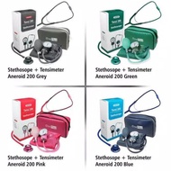 NEW!! READY!! Paket Stetoskop dan Tensimeter Aneroid Onemed Stetoschope manual Tensi Manual BEST SEL
