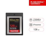 SanDisk Extreme PRO® CFexpress™ Card Type B 128GB SDCFE 1700MB/s R 1200MB/s W 4x6 - SDCFE-128G-GN4NN