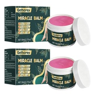 Miracle Balm Joint Relief Balm, 2-Pack with Hyaluronic Acid & Vitamin E, Fast-Acting Moisturizer for
