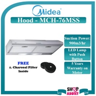 MIDEA COOKING HOOD 76CM MCH-76MSS